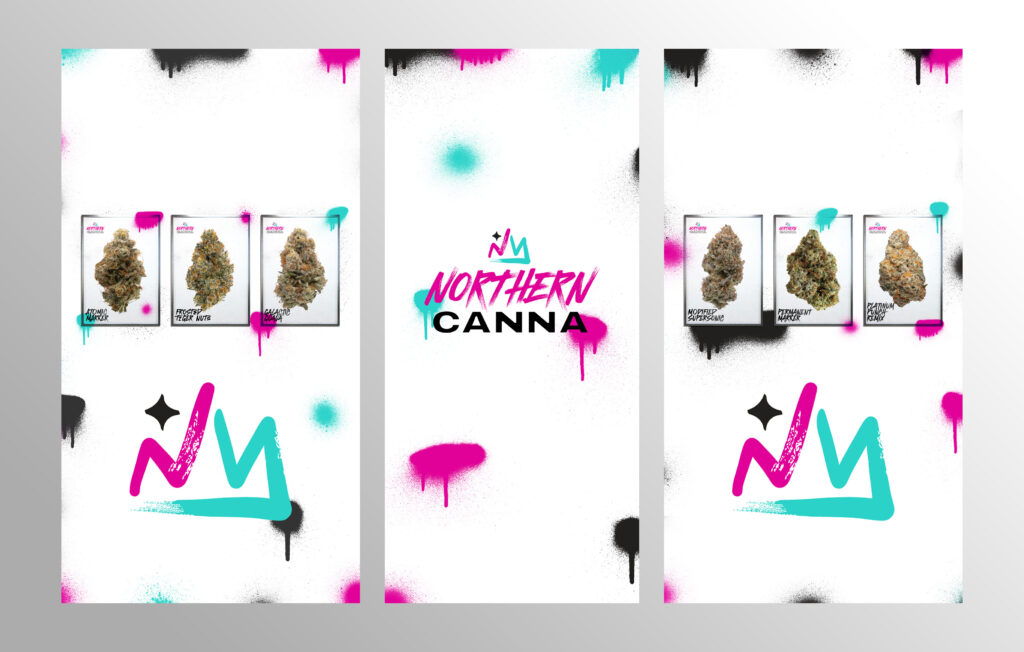 Cannabis company marketing materials